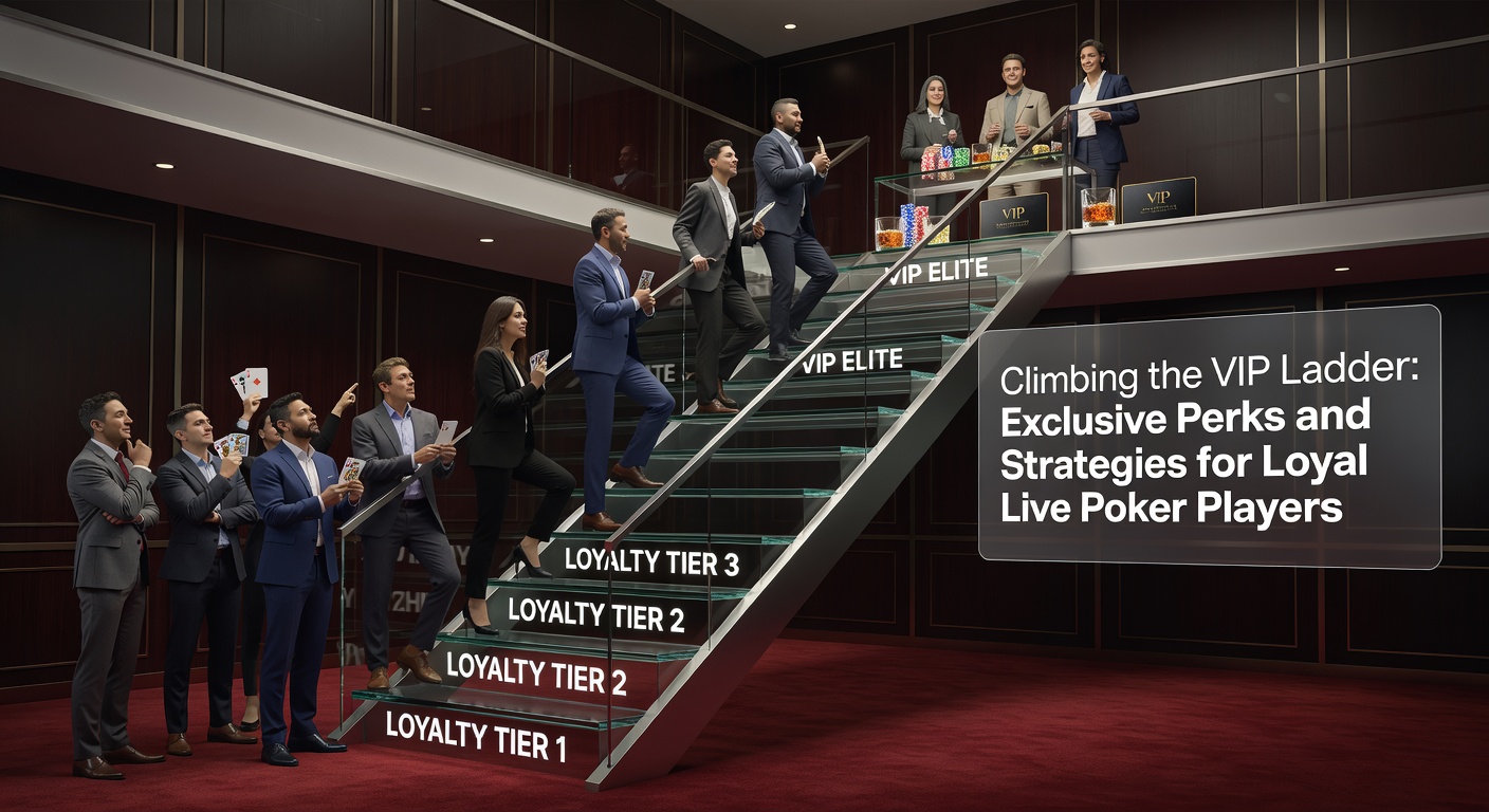 Live-Poker-Spieler bei einem VIP-Tisch mit exklusiven Chips und dediziertem Dealer