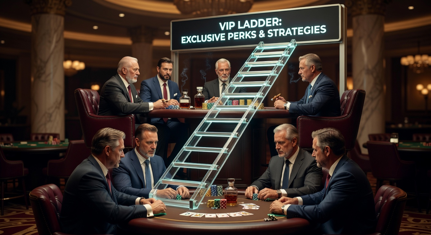 VIP-Poker-Event mit luxuriösen Einrichtungen, Champagner und High-Roller-Spielern